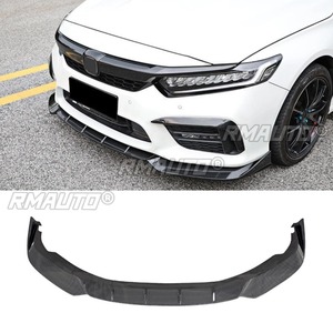 <b>Car</b> Front Bumper Lip <b>Diffuser</b> Spoiler Glossy Black Modification Part for Honda INSPIRE 2019-2021 Bumper Protector <b>Car</b> Accessorie - Product Image 3