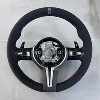 En Stock Volant Alcantara Style CS pour BMW F01 F02 F10 F11 F15 F20 F22 F30 F31 F32 F35 F36 F87 M3 F80 F90 F15 E70 E90 M5