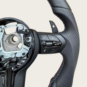 Volant en cuir pour BMW F10 F15 F16 F20 F22 F25 F26 F30 F31 F32 F34 F35 M3 F80 M5 F36 F15 E70 E90 E71 Vente en gros et au détail - Product Image 5