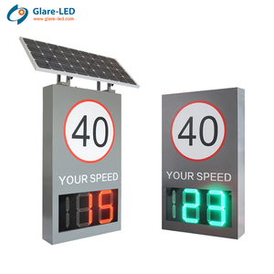 Solar betriebenes <span class=keywords><strong>Radar</strong></span>-Geschwindigkeitserkennungs-LED-Geschwindigkeit begrenzung zeichen - Product Image 1