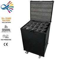 Flight case de transport et de protection sur mesure pour support d'enceinte, type Doghouse