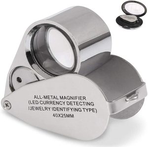 <span class=keywords><strong>Lupa</strong></span> plegable de bolsillo para joyería, <span class=keywords><strong>lupa</strong></span> de <span class=keywords><strong>ojo</strong></span> con luz LED UV, <span class=keywords><strong>lupa</strong></span> de bucle de joyería iluminada de Metal de 40X - Product Image 1