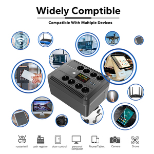 <span class=keywords><strong>Onduleur</strong></span> UPS interactif de ligne 850W 120V 230V alimentation UPS à découpage <span class=keywords><strong>pour</strong></span> ordinateur de routeur Wifi - Product Image 4