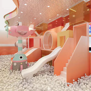 One-stop Interior Design Decoration Shop Fitment Fixture For Kids Playground & Parent-child Restaurant Fitting - Product Image 1