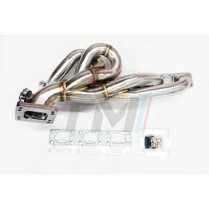 TM performance Stainless Steel 304 3.0mm thick M50/M52/S50/S52/M54 Top Mount Turbo Manifold (for E30/E34)