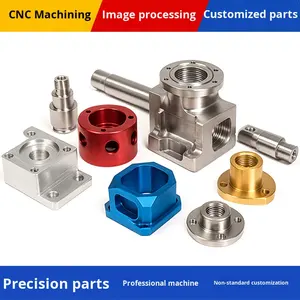 قطع معدنية مصنعة بتقنية التحكم الرقمي بالحاسوب، مكونات ميكانيكية دقيقة، قطع ألمنيوم غير قياسية، معالجة مخصصة للفولاذ المقاوم للصدأ - Product Image 4