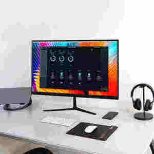 Moniteur de jeu Miniled 21,5 pouces OEM & ODM, panneau 2K FHD, temps de réponse rapide de 8 ms pour le <span class=keywords><strong>travail</strong></span> et les loisirs - Product Image 3