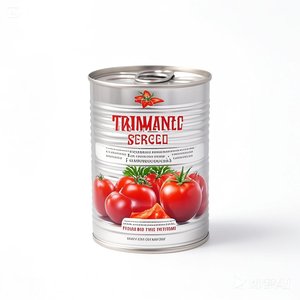 Giá bán buôn cấp thực phẩm tinplate lon rỗng của nhà sản xuất Thịt đóng hộp nước sốt cà chua dán mứt bánh mì nhai kẹo cao su Canister - Product Image 4