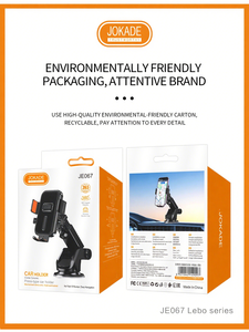 JOKADE Vente directe d'usine Console centrale de voiture <span class=keywords><strong>Support</strong></span> de poussée Fixation pratique du téléphone pendant la conduite, <span class=keywords><strong>support</strong></span> de téléphone stable dans la voiture - Product Image 5