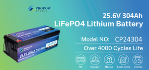 24볼트 전력 시스템 산업용 바닥 청소기 태양 에너지 저장용 24V 300Ah LiFePO4 리튬 배터리 - Product Image 2