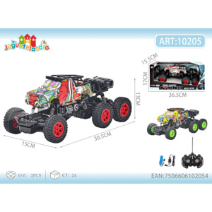 Coche de escalada con control remoto de nivel experto, cinco posiciones, seis ruedas, modelo RC, 2,4G, montaje remoto requerido para fotografía Minis - Product Image 1