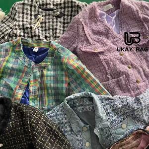 Vestes pour femmes d'occasion <span class=keywords><strong>pas</strong></span> chères |   Ventes en gros de vestes en tweed d'occasion, style français, manteaux pour femmes, lots mixtes - Product Image 6