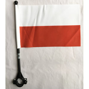 Bandera <span class=keywords><strong>de</strong></span> bicicleta con impresión personalizada, bandera nacional <span class=keywords><strong>de</strong></span> poliéster, manillar marroquí para decoración <span class=keywords><strong>de</strong></span> ciclismo al aire libre - Product Image 5