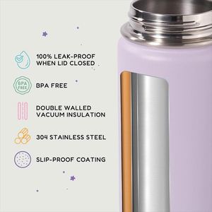 Reusable Kids Thermal Tumbler Bottles Child School <b>Metal</b> Stainless Steel Insulated Water Bottle Keep Cold and Hot - Product Image 3
