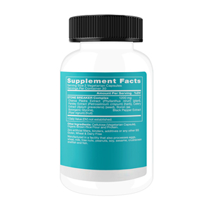 Stone Breaker Suplemento Desintoxicar el tracto urinario Impurezas de lavado Sistema transparente para adultos Stone Breaker Cápsulas 60 cápsulas - Product Image 6