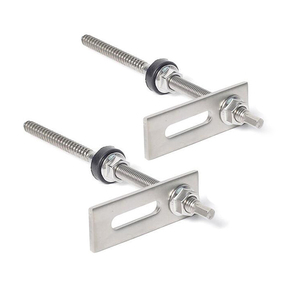Boulons de suspension solaires personnalisés en acier inoxydable SUS304 pour montage solaire, réglables en hauteur, étanches pour systèmes photovoltaïques - Product Image 4