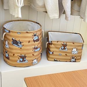 Cesta de <span class=keywords><strong>ropa</strong></span> <span class=keywords><strong>sucia</strong></span> plegable de gran capacidad cesta de almacenamiento de <span class=keywords><strong>ropa</strong></span> <span class=keywords><strong>sucia</strong></span> gruesa resistente lindo <span class=keywords><strong>Cubo</strong></span> de almacenamiento de dibujos animados - Product Image 3