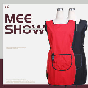 Tablier imperméable pour salon de coiffure, robe imperméable pour coupe de cheveux, tablier noir pour salon de coiffure, cape, logo personnalisé - Product Image 2