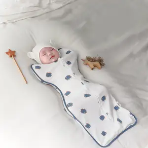 신생아 아기 충격 방지 침낭 잠옷 가벼운 지퍼 크롤링 세트 만화 공룡 면 소재 아기 친절