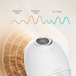 Extractor de volumen de leche portátil, extractor de leche eléctrico manos libres con aplicación - Product Image 4