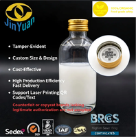 Tapas de Aluminio ROPP de 28*15.5mm para Botellas, Personalizables con Código QR Integrado, a Prueba de Manipulación y Fugas, para Botellas de Vino de 500ml