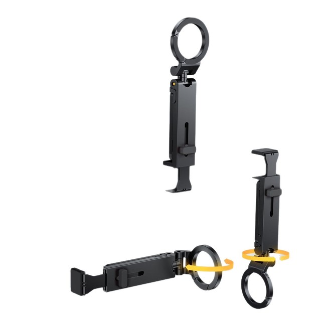 Desktop Damping Tilt Multi-scene Hanging Portable 360° horizontal Rotation Table Clamp Tripod Magnetic Phone Holder for Phone