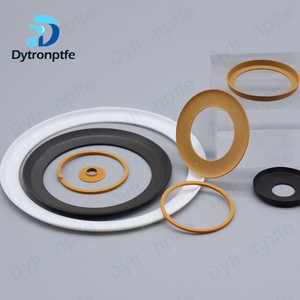 Dechuang PTFE Piston Cups DC-111 Pièces d'étanchéité d'arbre résistantes à l'usure pour compresseur sans huile - Product Image 1
