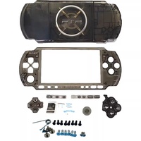 Coque de remplacement transparente en plastique avec boutons pour console PSP 3000 – Pièces de réparation