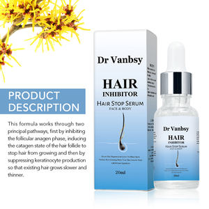 Suero Reductor de Vello de Larga Duración <span class=keywords><strong>Dr</strong></span>. Vanbsy, Gel de 20 ml con Fragancia Natural para Mujeres, Dirigido al Rostro y al Cuerpo, Depilación Química - Product Image 6
