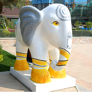 Estatua de <span class=keywords><strong>elefante</strong></span> grande de Arte <span class=keywords><strong>Africano</strong></span> K325, <span class=keywords><strong>elefante</strong></span> grande hecho a medida, envío gratis - Product Image 1