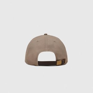 Casquette de baseball unisexe personnalisée en coton à 6 panneaux, fermeture à boucle en cuivre doré, style sport rétro, logo personnalisé, ajustement réglable - Product Image 4