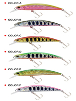Nouvelle leurre de pêche rigide coulante Spearhead RYUKI 80S Minnow 80mm 12g, appât artificiel pour bar, poisson mandarin, eau salée et eau douce