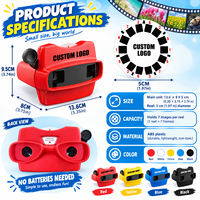 Visionneuse de diapositives 3D personnalisée certifiée CPC, jouet éducatif scientifique STEM pour enfants, bobines personnalisées, boîte en ABS, vente en gros