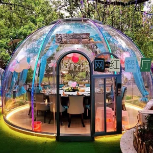 Carpa Burbuja Transparente Personalizada 2024, Tipo Domo, 360 Grados, Impermeable, de PC, para Hogar, <span class=keywords><strong>Hotel</strong></span>, Ferias Comerciales, Exhibiciones Interiores - Product Image 1