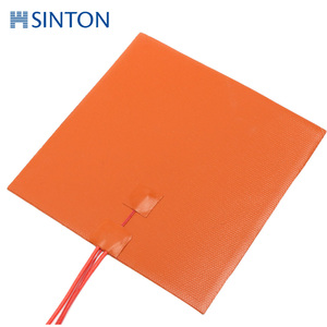 כרית חימום גומי סיליקון חשמלי חימום לצלחת אלומיניום - Product Image 4