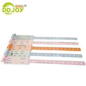 Bracelets d'identification hospitaliers personnalisables en vinyle, jetables, en plastique médical, avec impression sur mesure - Product Image 5