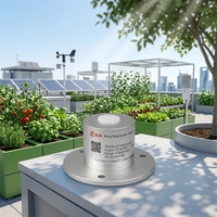 Capteur PAR RIKA pour ferme sur toit, RS485 0-2500μmol/m²s, pour l'agriculture urbaine, la ville intelligente et l'évaluation de la luminosité des toits verts