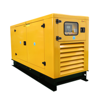 Groupe électrogène diesel ultra-silencieux 30 kW-50 kW, avec capot insonorisé à faible bruit, pour la location et les événements en extérieur