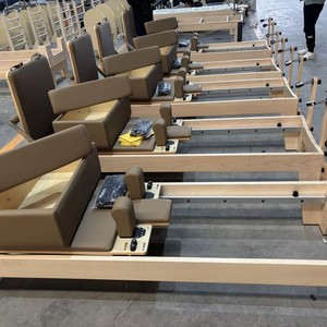 Appui-tête anatomique et repose-épaules durables pour mini-reformer Pilates, équipement de Pilates <span class=keywords><strong>Reita</strong></span> Reformer Cadillac Combo pour studio de Pilates - Product Image 1