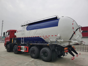 รถบรรทุกขนส่งสินค้าแห้งแบบกำหนดเอง Dongfeng 8X4 33M3 พร้อมถังบรรจุปริมาตรแปรผัน - Product Image 2