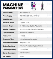 Appareil professionnel d'hydrodermabrasion, machine de nettoyage en profondeur du visage, exfoliation, extraction, hydratation, équipement de soin de la peau pour salon