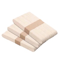 Bâtons de palette de Popsicle de crème glacée en bambou en bois de quantité minimale de commande bas pour la fabrication de crème glacée