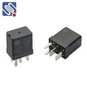 Meishuo MAA3-112-A-R 35 מכונית מיני ממסר רכב 12v 4pin/ממסר אוטומטי לרכב, אופנוע, סירה, רכב אוטומטי