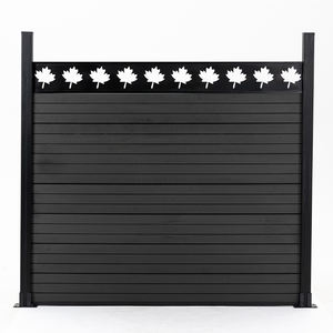 Bahçe çiftlik için kolay montaj ferforje çit direği kapakları Driveway kapıları ve zincir bağlantı çitleri için aksesuarlar ile spor eskrim - Product Image 1