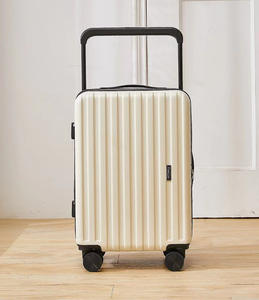 <span class=keywords><strong>Valise</strong></span> de voyage multifonctionnelle en gros 2026 Nouvelle collection pour adolescents avec porte-gobelet large et roulettes 20 pouces pour bagage à main |   Roues lisses - Product Image 2