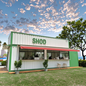 Atracciones turísticas Commercial Street Container House Mobile Café Street Shop Internet Celebrity Exhibition Hall - Product Image 5