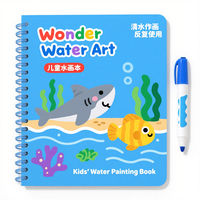 Sets Spielzeug Wieder verwendbare Färbung Sensory Early Education Kinder Geburtstags geschenk Magic Water Drawing Book