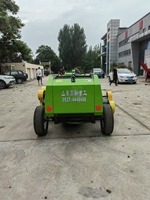 Mini-presse à balles de foin domestique, nouvelle version motorisée avec fonction de broyage et de découpe d'ensilage Yongyi 9YQ-1300/1720