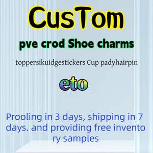 Nouveau Stock de sabots en caoutchouc PVC souple de style dessin animé accessoires breloques de décoration en gros pour breloques de sabot lettres breloques de chaussures - Product Image 6