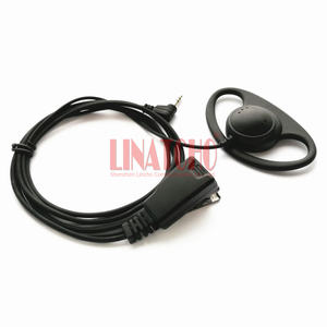 NOUVEAU 2.5MM T5720 T5725 T5800 T6200C Walkie Talkie <span class=keywords><strong>D</strong></span>-shape Good Quality PTT <span class=keywords><strong>Interphone</strong></span> Earpiece - Product Image 3
